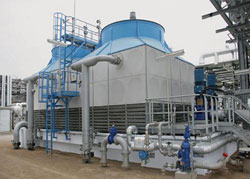 Natural draught cooling towers